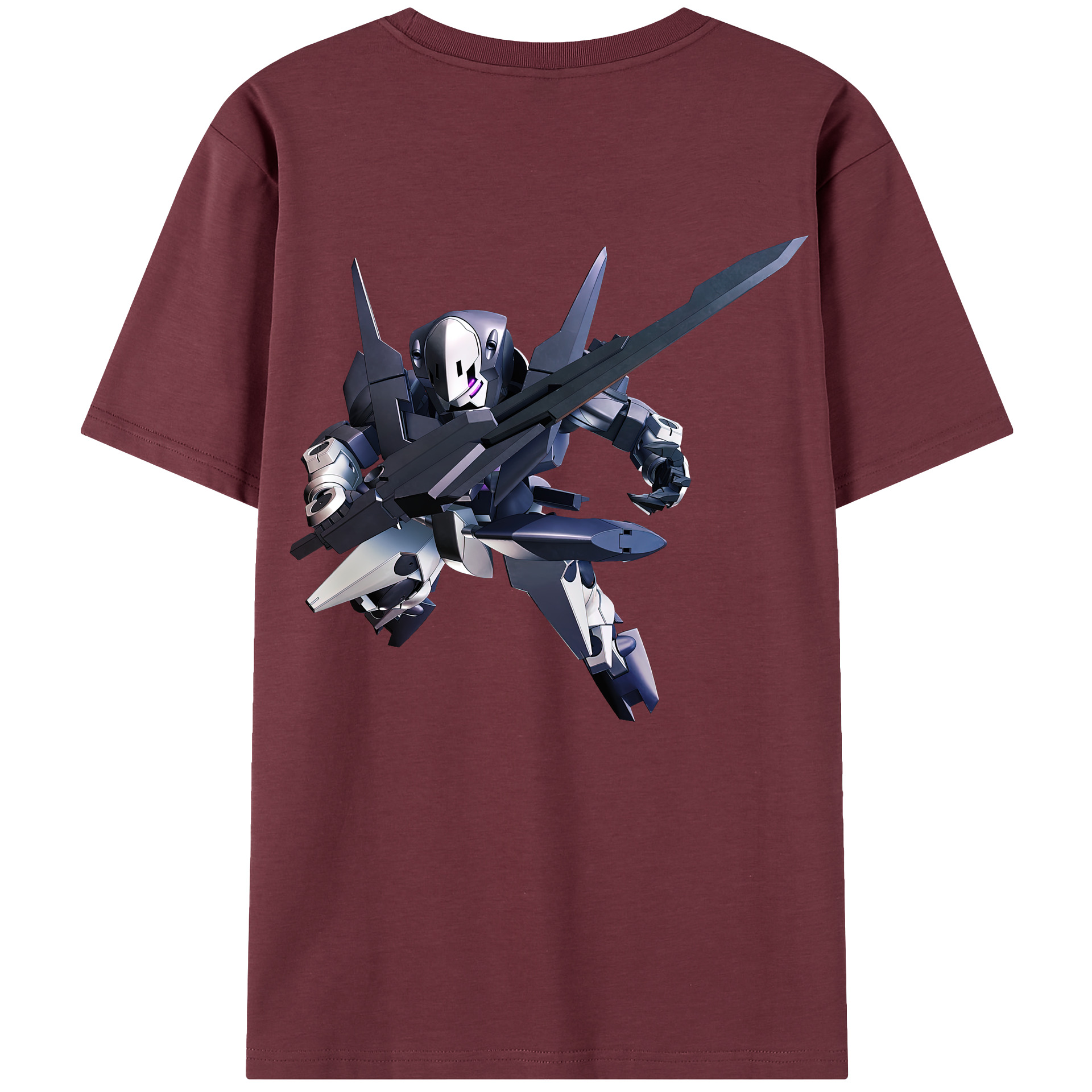 （画像用） 機動戦士ガンダム Mobile Suit Gundam 綿100％半袖Tシャツ（背面プリント）